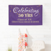 Feiern Sie 50 Jahre! Wiedersehen-Banner der CUSTOM Banner (Insitu)