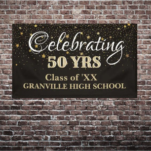 Feiern Sie 50 Jahre! Wiedersehen-Banner der CUSTOM Banner
