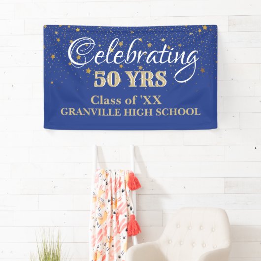 Feiern Sie 50 Jahre! Wiedersehen-Banner der CUSTOM Banner (Insitu)
