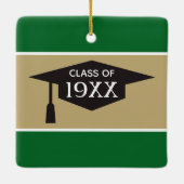 Feiern Sie! 50. Klasse-Wiedersehen Keramikornament (Rückseite)