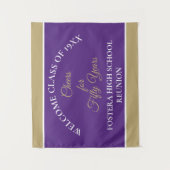 Feiern Sie! 50. Klasse Wiedersehen Party Tapestry Wandteppich (Vorderseite)