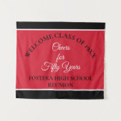 Feiern Sie! 50. Klasse Wiedersehen-Party Wandteppich (Vorderseite (Horizontal))