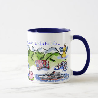 feiern Sie 90 verbessert Tasse