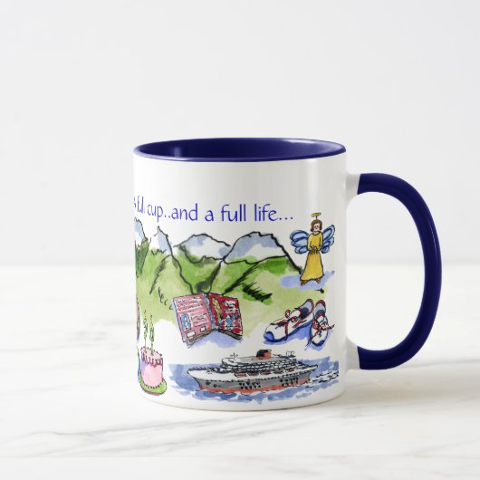 feiern Sie 90 verbessert Tasse (Rechts)