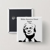 Feiern Sie America 250 und Präsident Trump #14 Button (Vorne & Hinten)