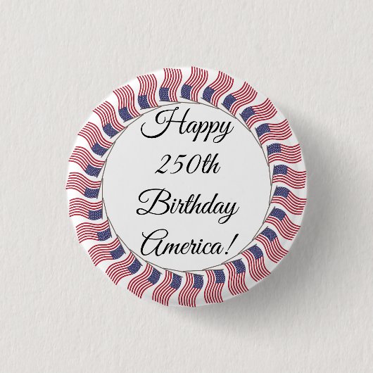 Feiern Sie Amerika 250 #16 Button (Vorderseite)