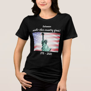 Feiern Sie Amerika 250 #46 Tri-Blend Shirt