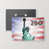 Feiern Sie Amerika 250 #49 Button (Vorderseite/Rückseite)