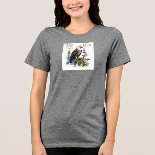 Feiern Sie Amerika 250 #78 Tri-Blend Shirt (Vorderseite)
