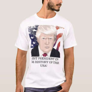 Feiern Sie Amerika und Präsident Trump #33 T-Shirt