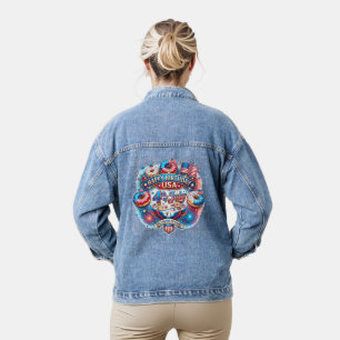 Feiern Sie Amerikas 250. Geburtstag mit Donut Jeansjacke