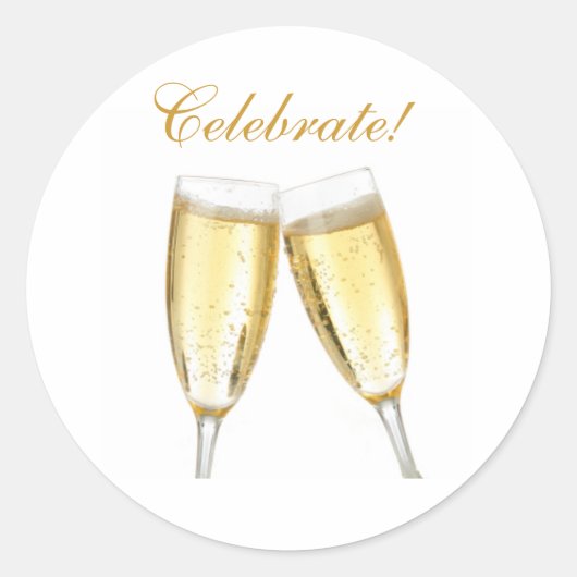 Feiern Sie! Aufkleber (Vorderseite)