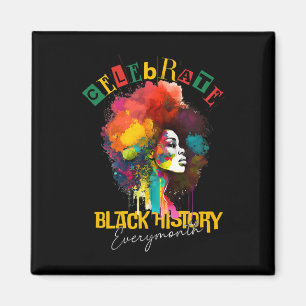 Feiern Sie Black History Month Street Art Doping C Magnet
