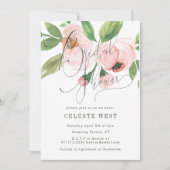 FEIERN SIE BRAUTPARTY EINLADUNG (Vorderseite)