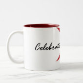 Feiern Sie Carson-Tasse Zweifarbige Tasse (Links)