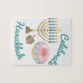 Feiern Sie Chanukka Puzzle (Horizontal)