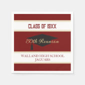 Feiern Sie! CUSTOM Class Wiedersehen Napkins Serviette (Vorderseite)