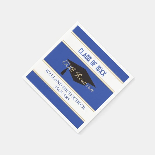 Feiern Sie! CUSTOM Class Wiedersehen Napkins Serviette (Ecke)