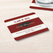 Feiern Sie! CUSTOM Class-Wiedersehen Rechteckiger Pappuntersetzer (angewinkelt)