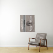 Feiern Sie! CUSTOM Family Wiedersehen Wandteppich (Beispiel)