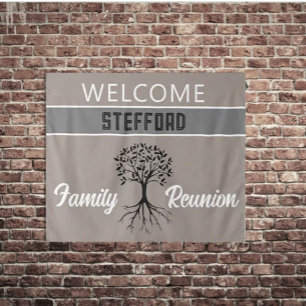 Feiern Sie! CUSTOM Family Wiedersehen Wandteppich
