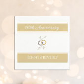 Feiern Sie! CUSTOM Jubiläum Napkins Serviette