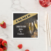 Feiern Sie! CUSTOM Rentirement Party Napkins Serviette (Beispiel)