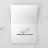 Feiern Sie das 40. Jubiläum Karte (Innenseite)