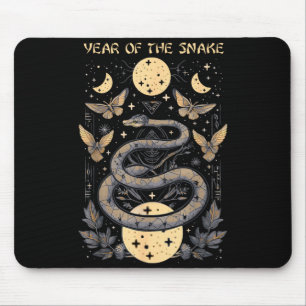 Feiern Sie das chinesische Neujahr der Schlange 20 Mousepad