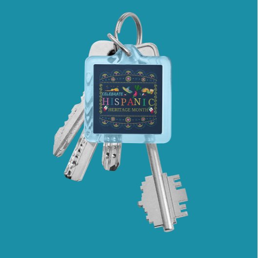 Feiern Sie das hispanische Kulturerbe Schlüsselanhänger