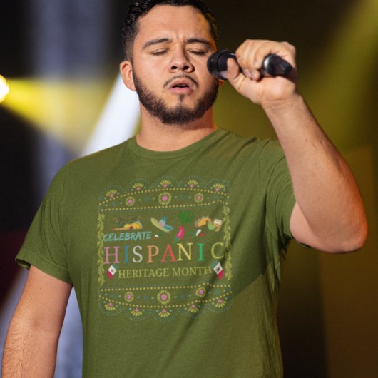 Feiern Sie das hispanische Kulturerbe T-Shirt