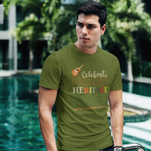 Feiern Sie das hispanische Kulturerbe T-Shirt