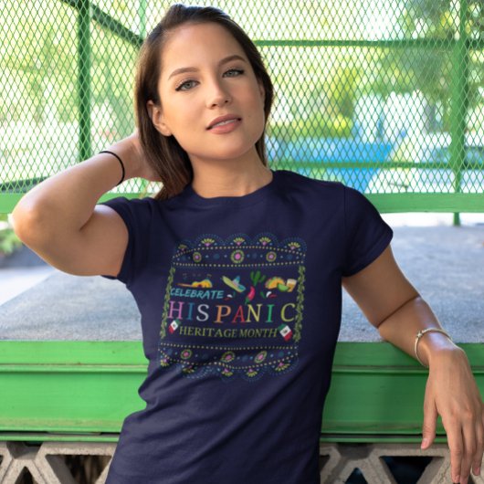 Feiern Sie das hispanische Kulturerbe T-Shirt