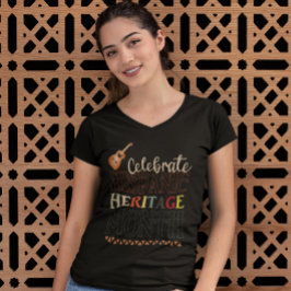 Feiern Sie das hispanische Kulturerbe T-Shirt