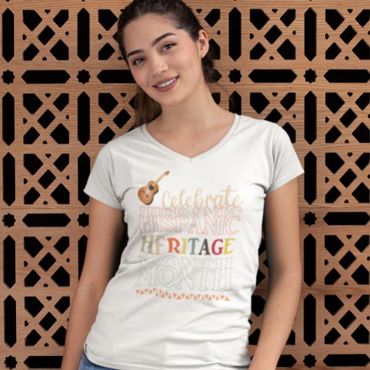 Feiern Sie das hispanische Kulturerbe T-Shirt