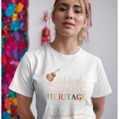 Feiern Sie das hispanische Kulturerbe T-Shirt