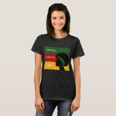 Feiern Sie das Juneteenth 1865 Damen T-Shirt (Vorne ganz)