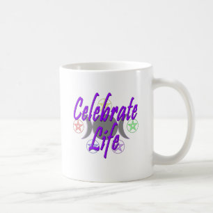 Feiern Sie das Leben Kaffeetasse