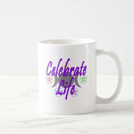 Feiern Sie das Leben Kaffeetasse (Rechts)