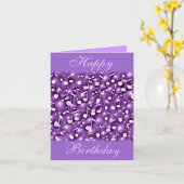 Feiern Sie das Leben! _ Karte (Gelbe Blume)