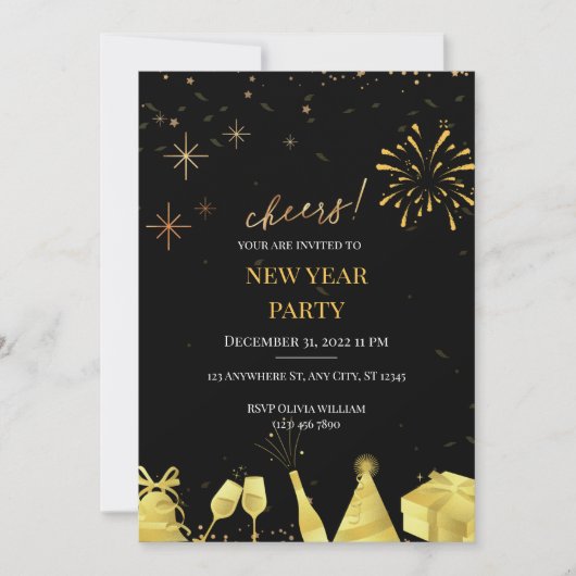 Feiern Sie das neue Jahr: Lass's Celebrate Togethe (Vorderseite)