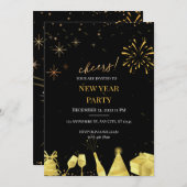 Feiern Sie das neue Jahr: Lass's Celebrate Togethe (Vorne/Hinten)