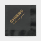 Feiern Sie das neue Jahr! Servietten Mit Folie (Vorderseite)