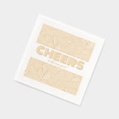 Feiern Sie das neue Jahr! Servietten Mit Folie (Links)