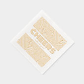 Feiern Sie das neue Jahr! Servietten Mit Folie (Rechts)