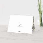 Feiern Sie das neue Jahr! Trendy Typografy Foto (Rückseite)