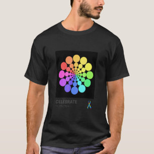 Feiern Sie das Spektrum der Neurodivergenz Au T-Shirt