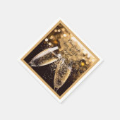 Feiern Sie das Verlobte Paar! Party Servietten! Serviette (Ecke)