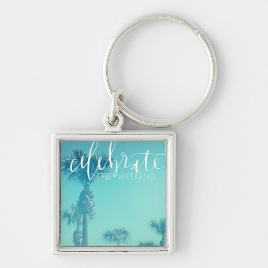 Feiern Sie das Wochenende Schlüsselanhänger (Vorne)