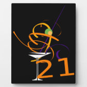 Feiern Sie den 21. Cocktail Fotoplatte (Vorderseite)
